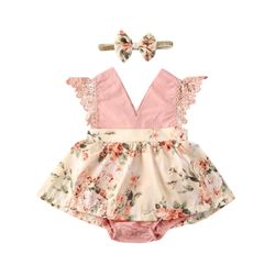 Girls dress with headband Rayna