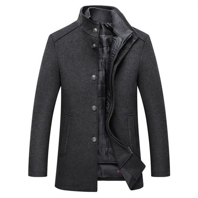 Men's coat with detachable waistcoat Henrik 1