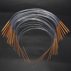 18 bambusz kötőtű - különböző méretű