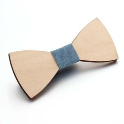 Wooden bow tie NT45