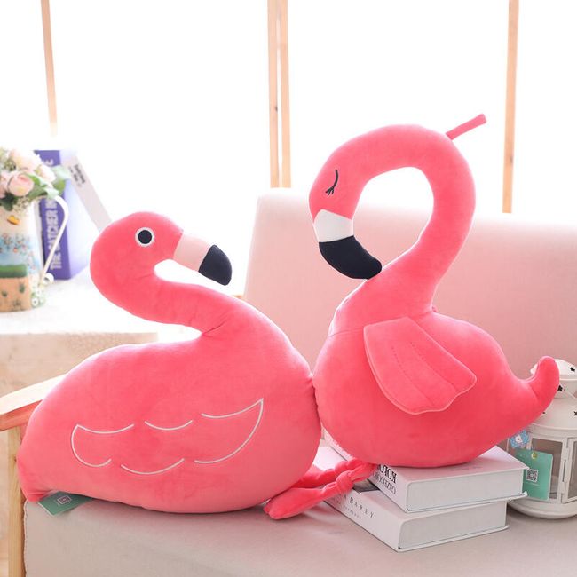 Flamingo de pluș - 2 variante 1