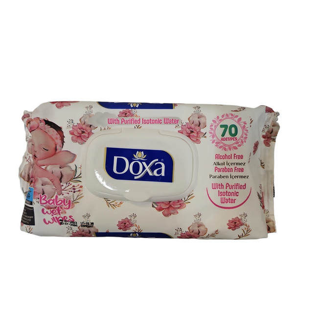 Мокри кърпички за бебета Doxa 70бр. ZO_259946 1