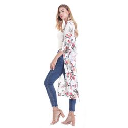 Cardigan pentru femei cu model floral