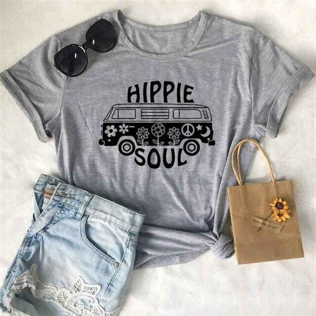 Dámské tričko Hippie 1