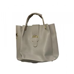 Комплект дамски чанти - светло сиво ZO_261645