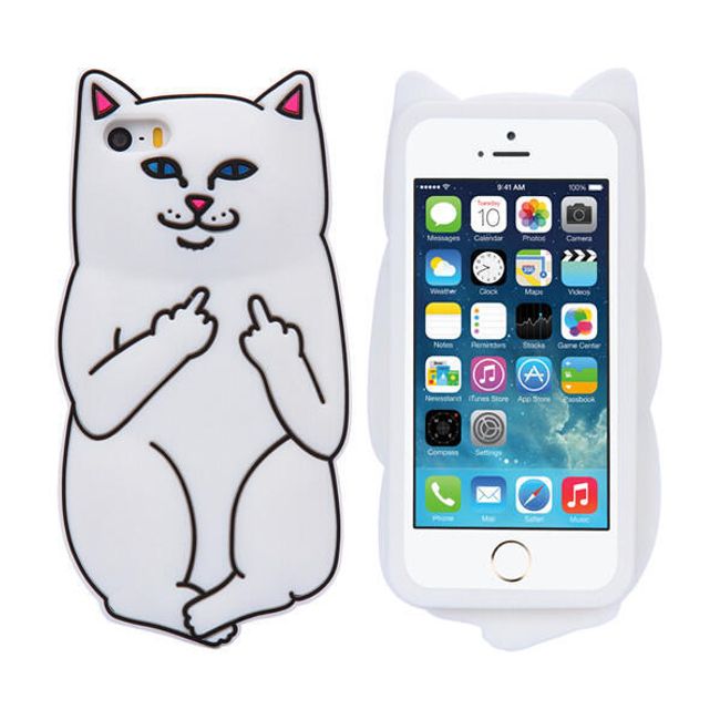 Silikonový kryt s kočkou pro iPhone 5/ 5s/ SE; 6/ 6s/ 6 Plus/ 6s Plus 1