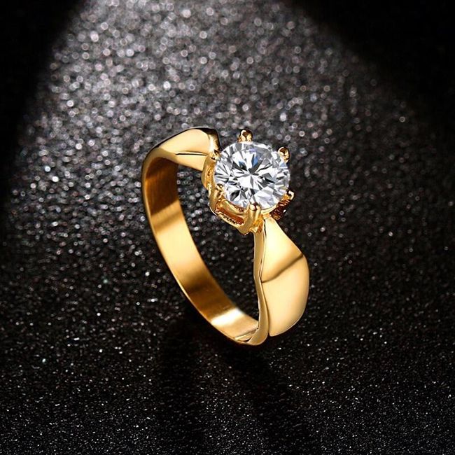 Дамски пръстен с красив камък - 3 размера 1