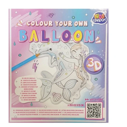 Papierový balón na 3D farbenie DIY Delfín ZO_272906