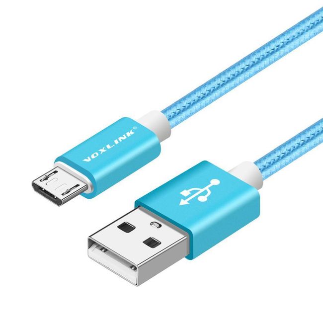 Micro USB dobíjecí/datový kabel – různé délky a barvy 1