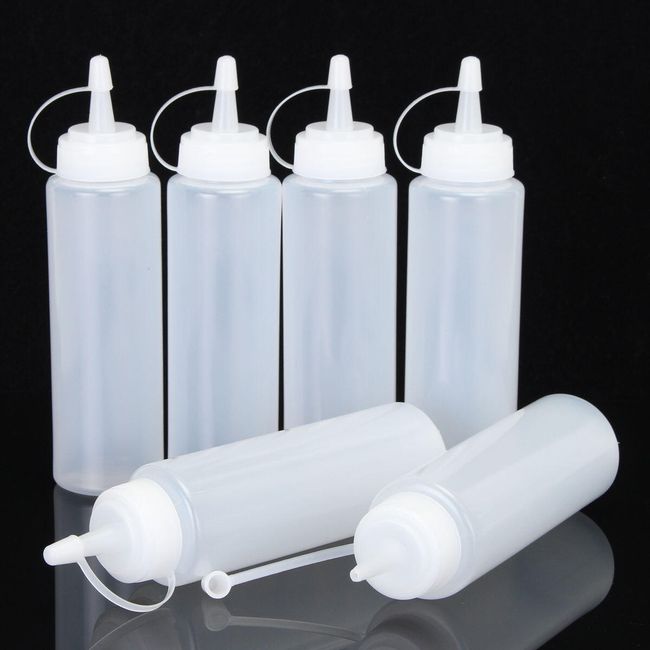 Plastične dozirne steklenice - 6 kosov 1