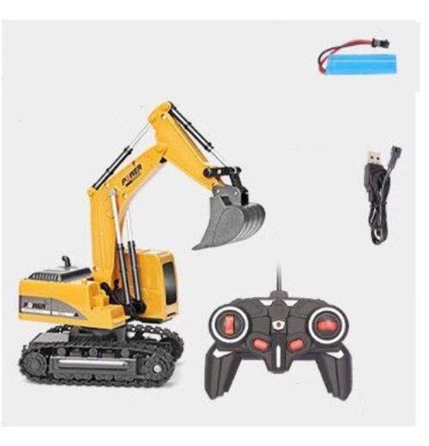 Radio controlled excavator top