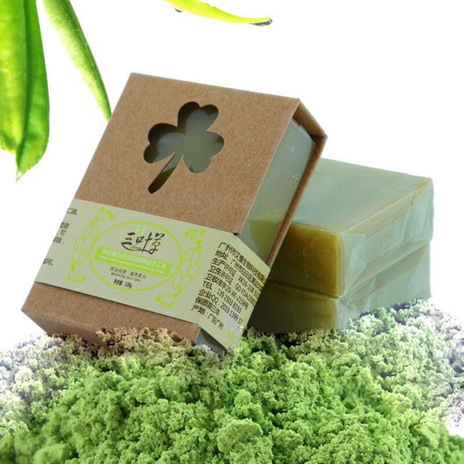 Mýdlo ze zeleného čaje 1