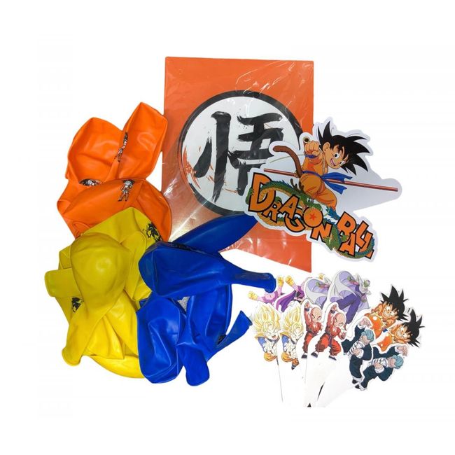 Zestaw dekoracji na przyjęcie dla dzieci SEVEN DRAGON BALL - 32szt. ZO_243772 1