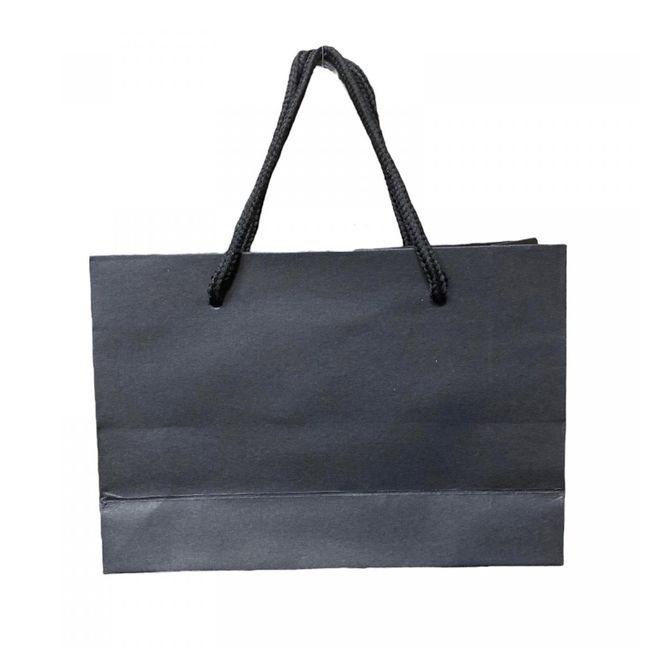 Luksusowa torba prezentowa - czarna - 190x130 mm ZO_261189 1