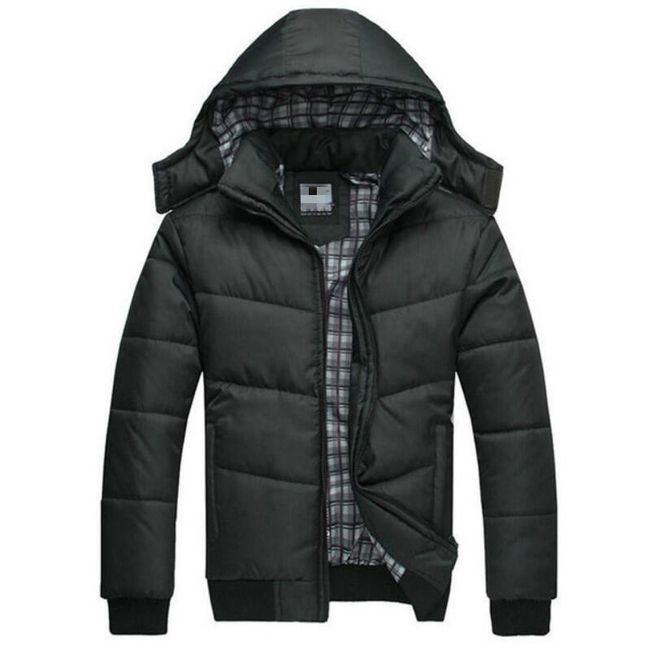 Muška zimska jakna - crna 1