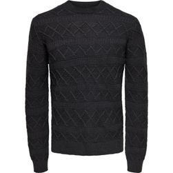 Sweter męski, rozmiary XS - XXL: ZO_206747-M