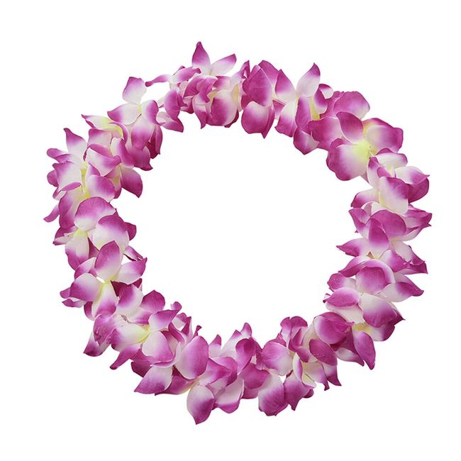 Хавайска огърлица в дизайн на цветя - 8 цвята 1