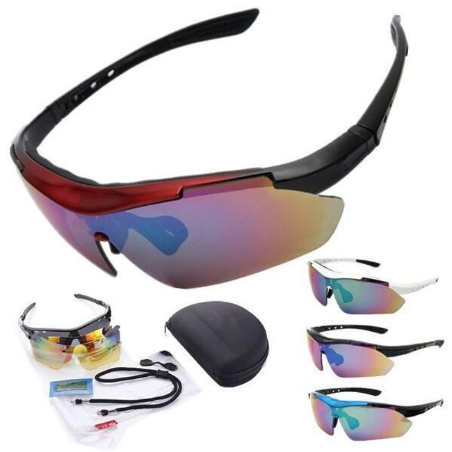 Sportovní brýle se sadou vyměnitelných sklíček - 4 barevné provedení obrouček 1