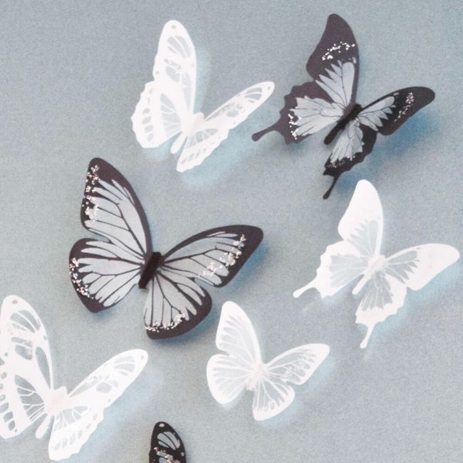 3D nalepovací motýlci 1