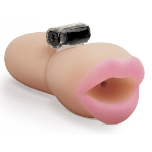 Vibracijski masturbator v obliki ust ZO_9968-M6526 1