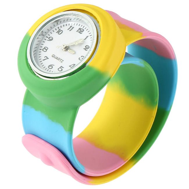 Силиконова каишка за детски часовници - различни цветове 1