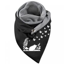 Women's winter scarf QA66