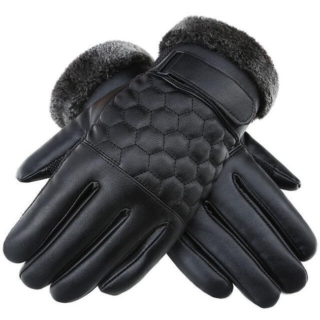 Zimní motorkářské rukavice - 4 varianty 1