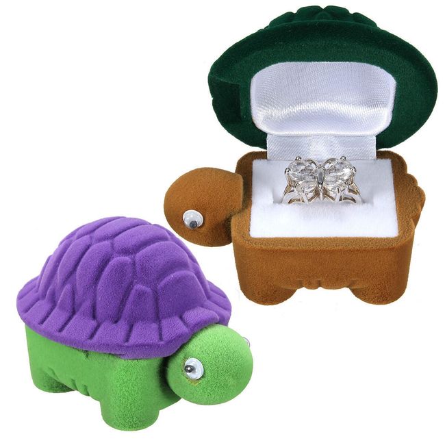 Krabička na šperky v podobě želvy 1