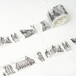 Stylová lepící páska - 10 variant