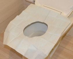 Хартия за тоалетна седалка за еднократна употреба - 10 бр.