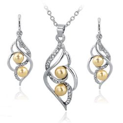 Set šperků v perlovém designu