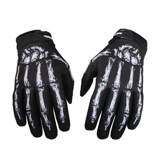 Motorkářské rukavice - Černá-velikost č. 3 1