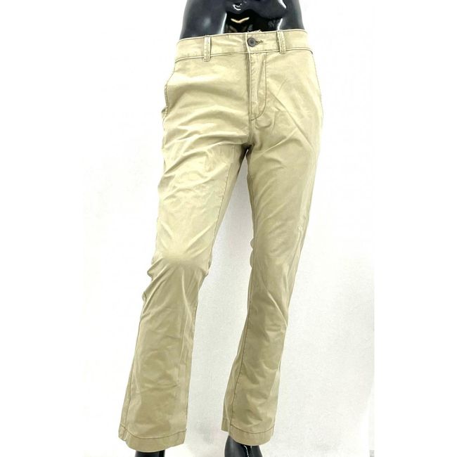 Męskie spodnie płócienne - beżowy, Rozmiary Spodnie: ZO_595c3114-a35f-11ec-85ec-0cc47a6c9c84 1