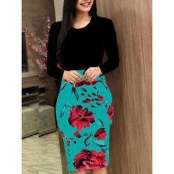 Dámské šaty plus size Hantay greenBlack velikost 9, Velikosti textil KONFEKCE: ZO_229740-9