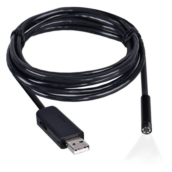 Voděodolný USB endoskop - 2 m 1