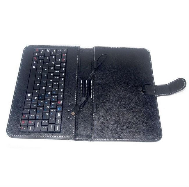 Pouzdro na tablet s USB klávesnicí pro 7″ tablety - černá 1