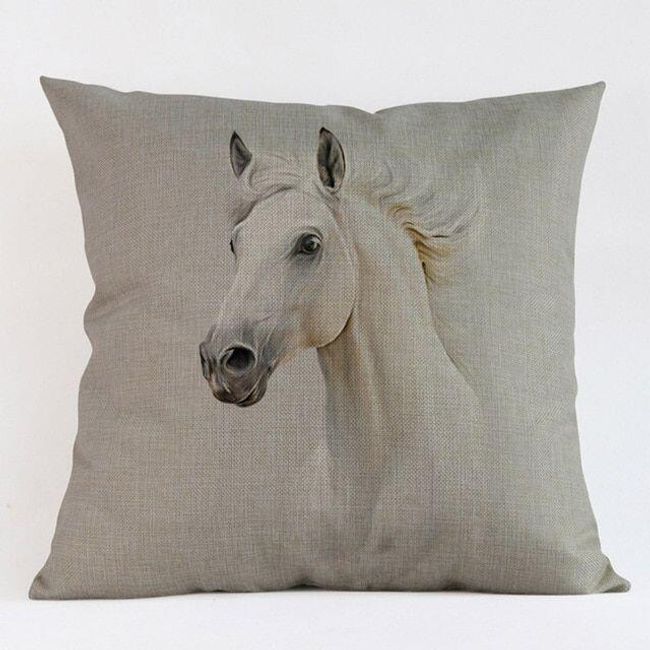 Svetski konj rase čistokrvni konj arapski konj jastučnica 45k45cm ukrasna presvlaka za sofu kućni dekor SS_32879346717 1