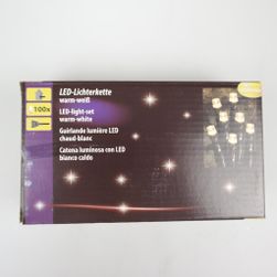 Lampki choinkowe LED - 100 diod LED - ciepła biel ZO_XDKO80556