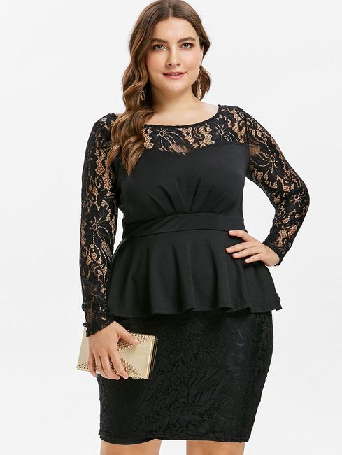 Women´s plus size dress Kacie 1