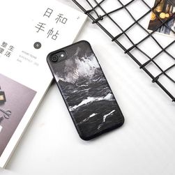 Černobílý kryt na telefon - iPhone 6, 6s, 6 Plus, 6s Plus, 7, 7 plus