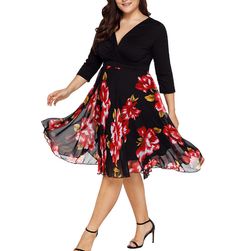 Rochie plus size de damă Netta