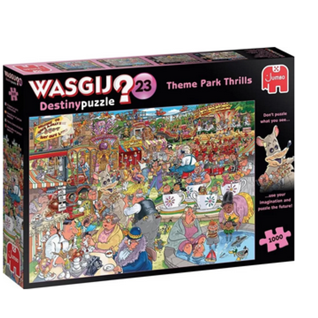Wasgij Puzzle Destiny 23 - Spektakel v zabaviščnem parku ZO_9968-M2972 1
