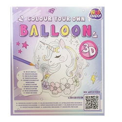 Papirnati balon za 3D barvanje DIY Unicorn ZO_272921