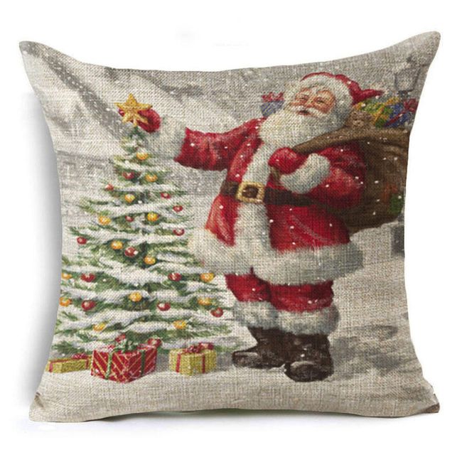 Navlaka za jastuk - božićni motivi 1