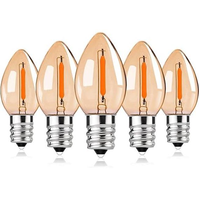 Vintige LED bulb - cald - 5pcs ZO_204995 1