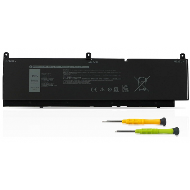 Baterie PKWVM de mare capacitate 95Wh PKWVM pentru stația de lucru mobilă Dell Precision Mobile Workstation ZO_265586 1