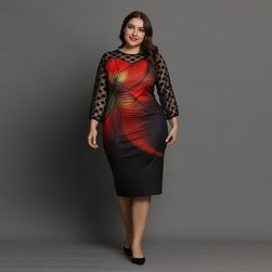 Dámské plus size šaty TF1958