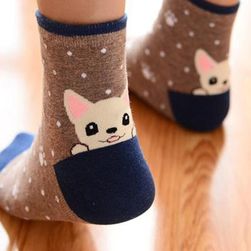 Дамски чорапи с животни - 3 варианта
