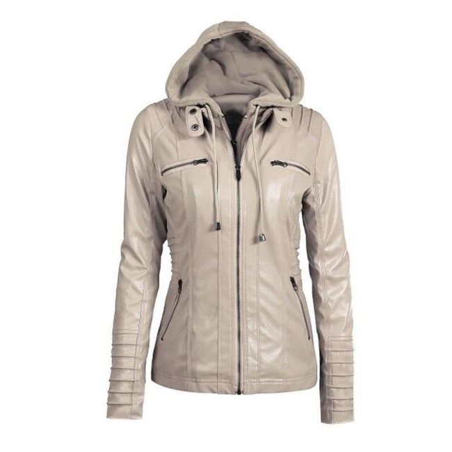 Jachetă pentru femei Raelyn - 5 variante 1 - mărimea 1, mărimi XS - XXL: ZO_235896-XS-APRICOT 1