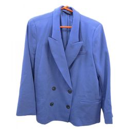Ženska plava jakna - veličina 44 ZO_9968-M7045